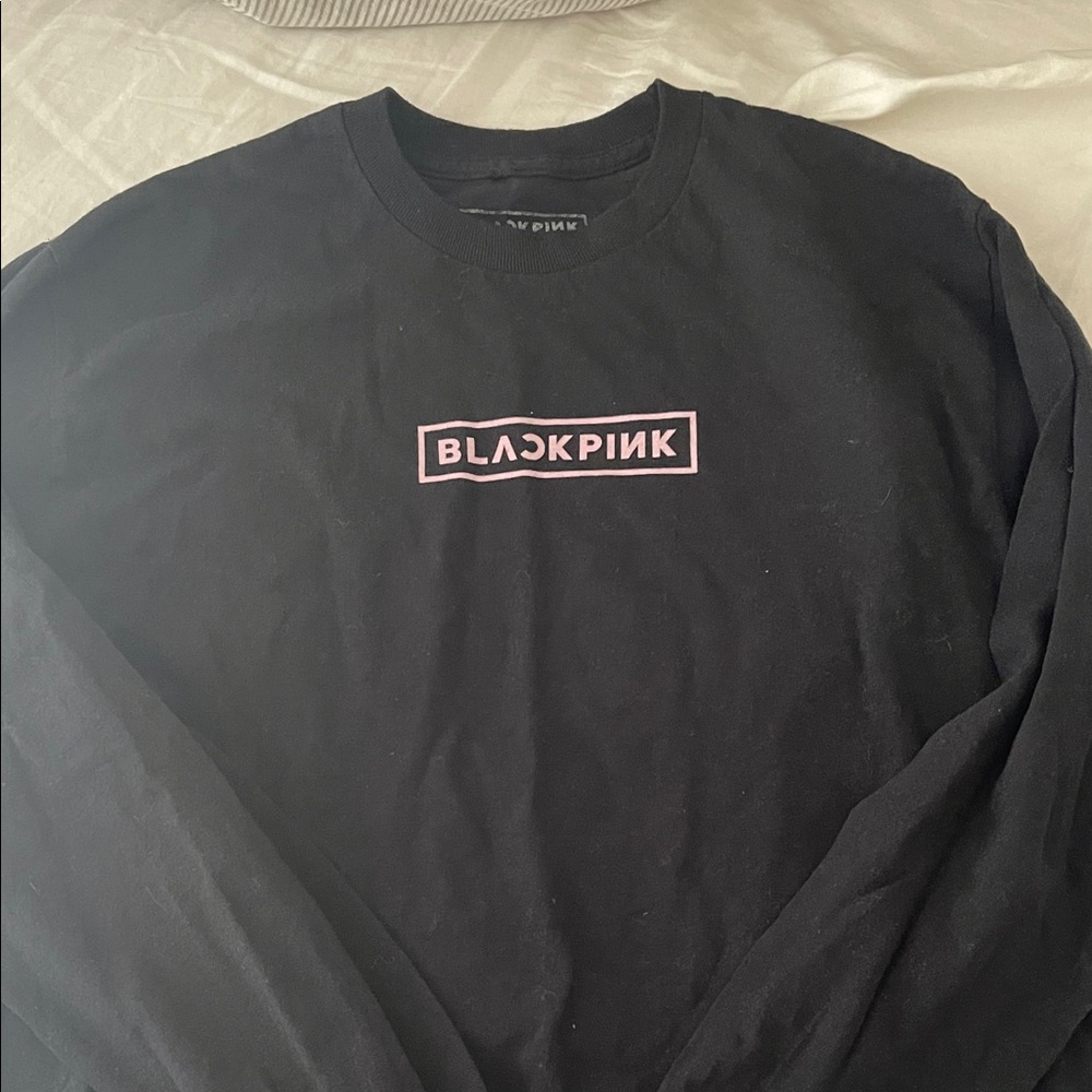 Black Long Sleeve BLACKPINK Shirt